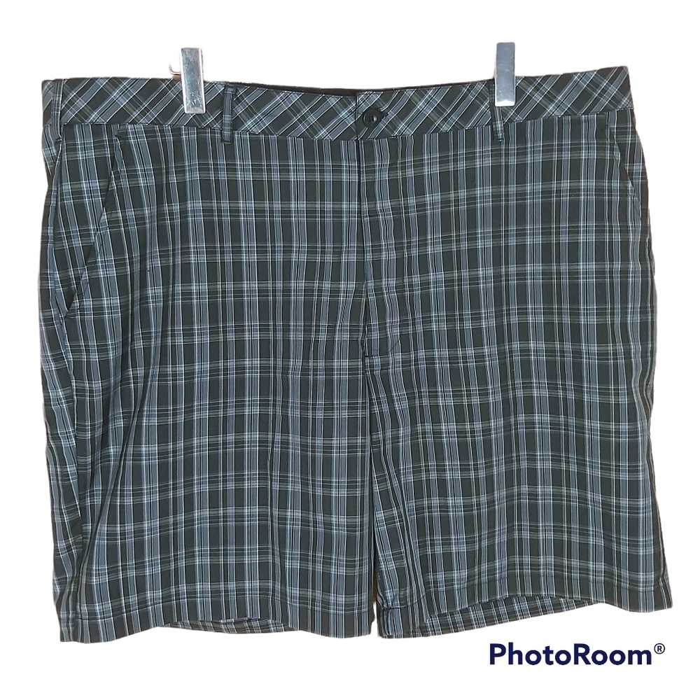𝅺🍄3/50$🍄 REEBOK Golf casual plaid bermuda men's shorts size 46